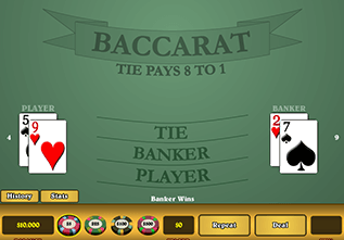 Online Baccarat Game Example