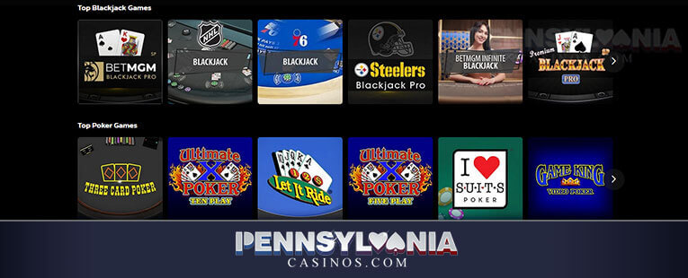 Image of BetMGM Online Casino - Blackjack