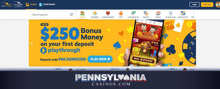 Image of BetRivers Online Casino - Welcome Bonus