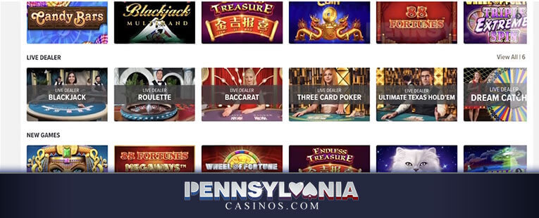 Image of Caesars Palace Online Casino - Casino Games