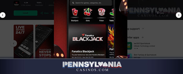 Image of Fanatics Casino - Blackjack