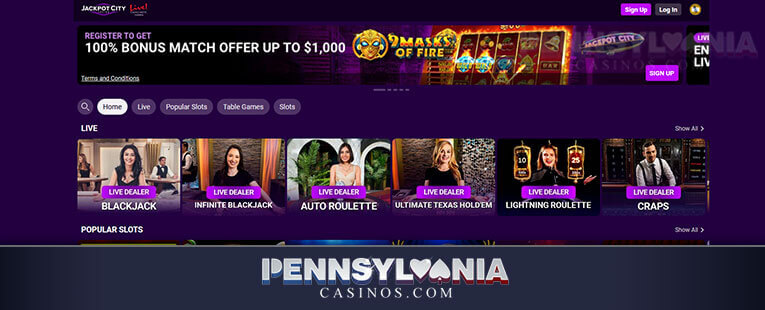 Image of Jackpot City Casino - Welcome Bonus