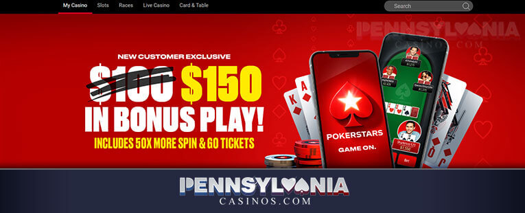 Image of PokerStars Casino - Welcome Bonus